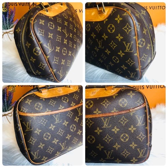 🎈Auth Louis Vuitton Monogram Trouville Tote Bag🎁 - Picture 13 of 16